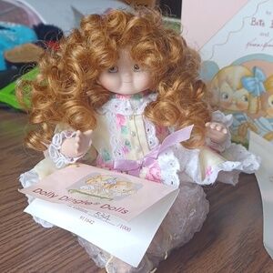 DOLLY Dingle Bette Ball Porcelain Doll 1996, L'il Dolly Dingle, Easter Limited